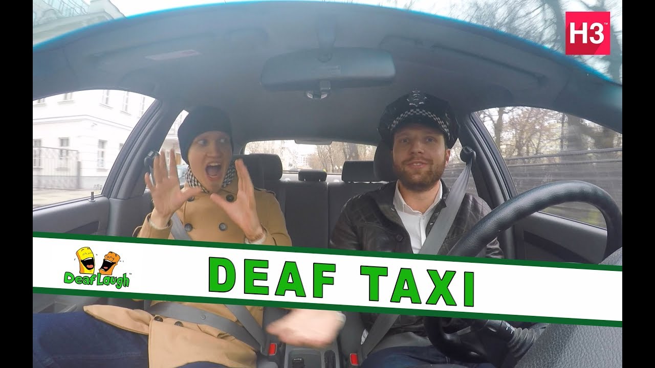 DeafLaugh - Episodes 3: Wild ride with Deaf taxi driver!