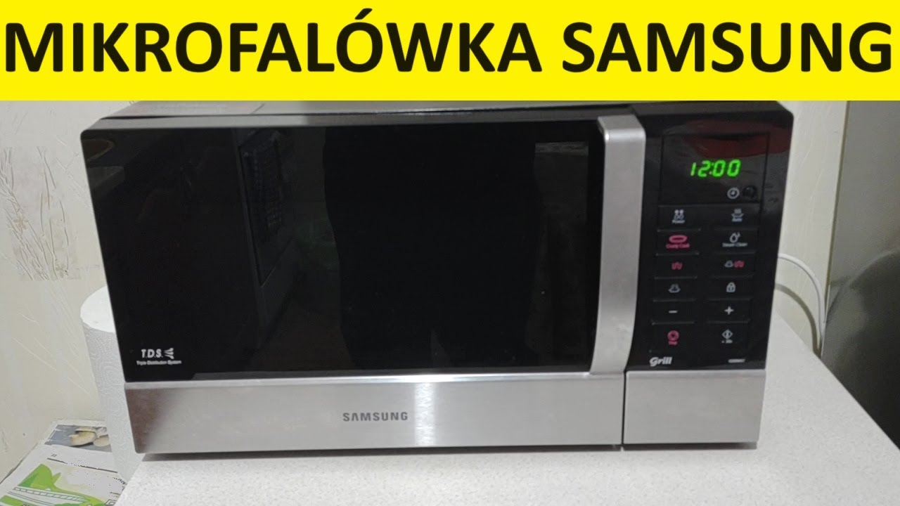 Kuchenka mikrofalowa Samsung: ustawienia, regulacja, sterowanie i funkcje panelu sterującego?