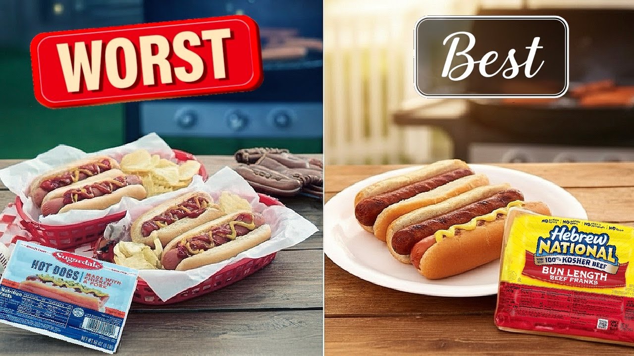 Famous Hot Dog Brands RANKED Worst to Best