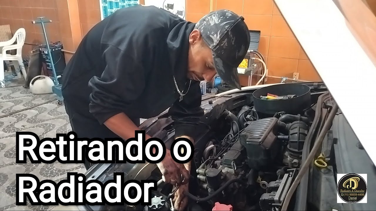 Desmontando o Radiador do Agile! (JD Radiadores)