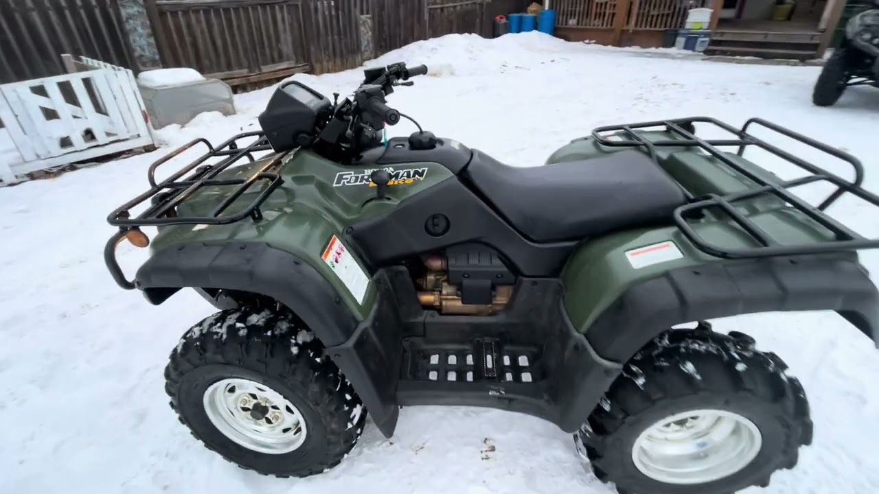 2004 Honda foreman rubicon 1900 kms clean unit
