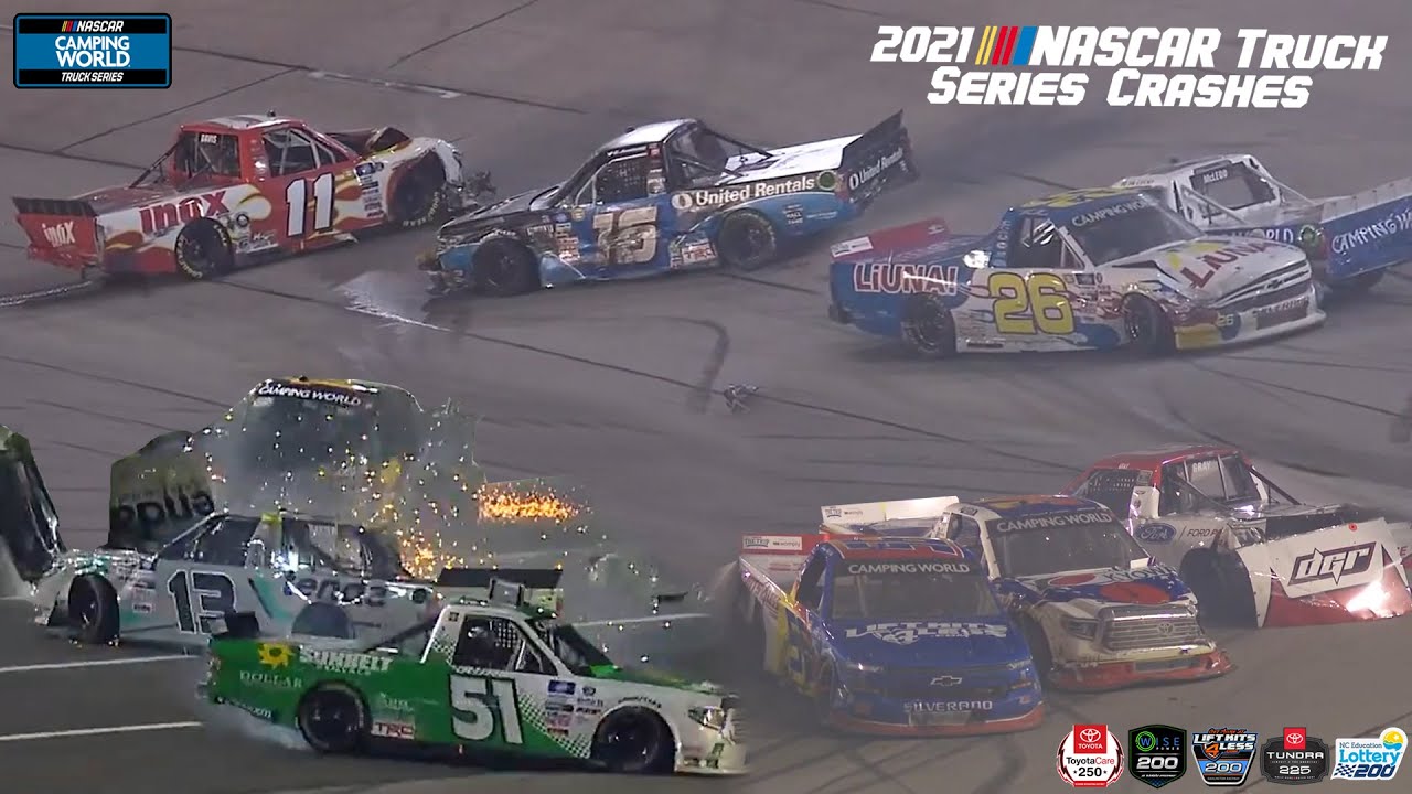 2021 NASCAR Truck Series Crashes #2