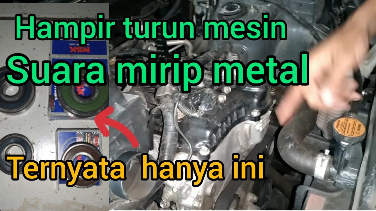 bunyi mirip metal padahal bukan xenia 2015