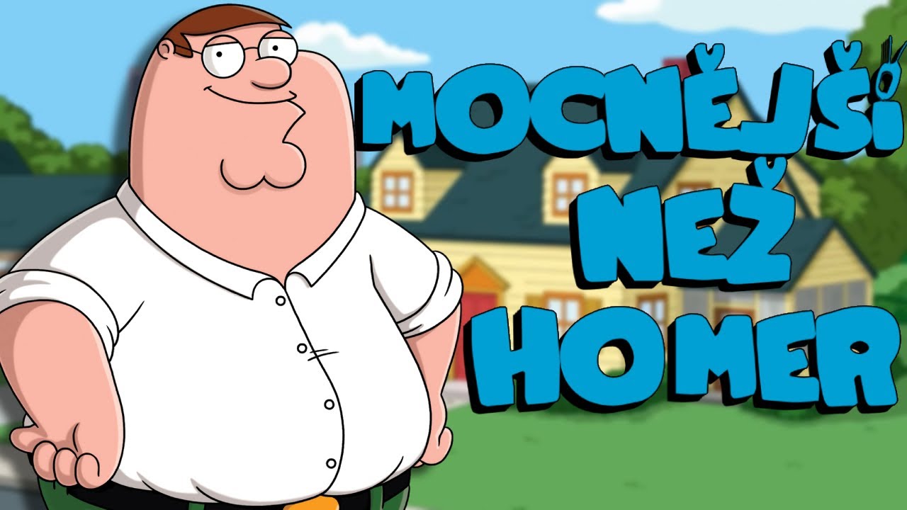 Jak mocn&yacute; je Peter Griffin (Family Guy)