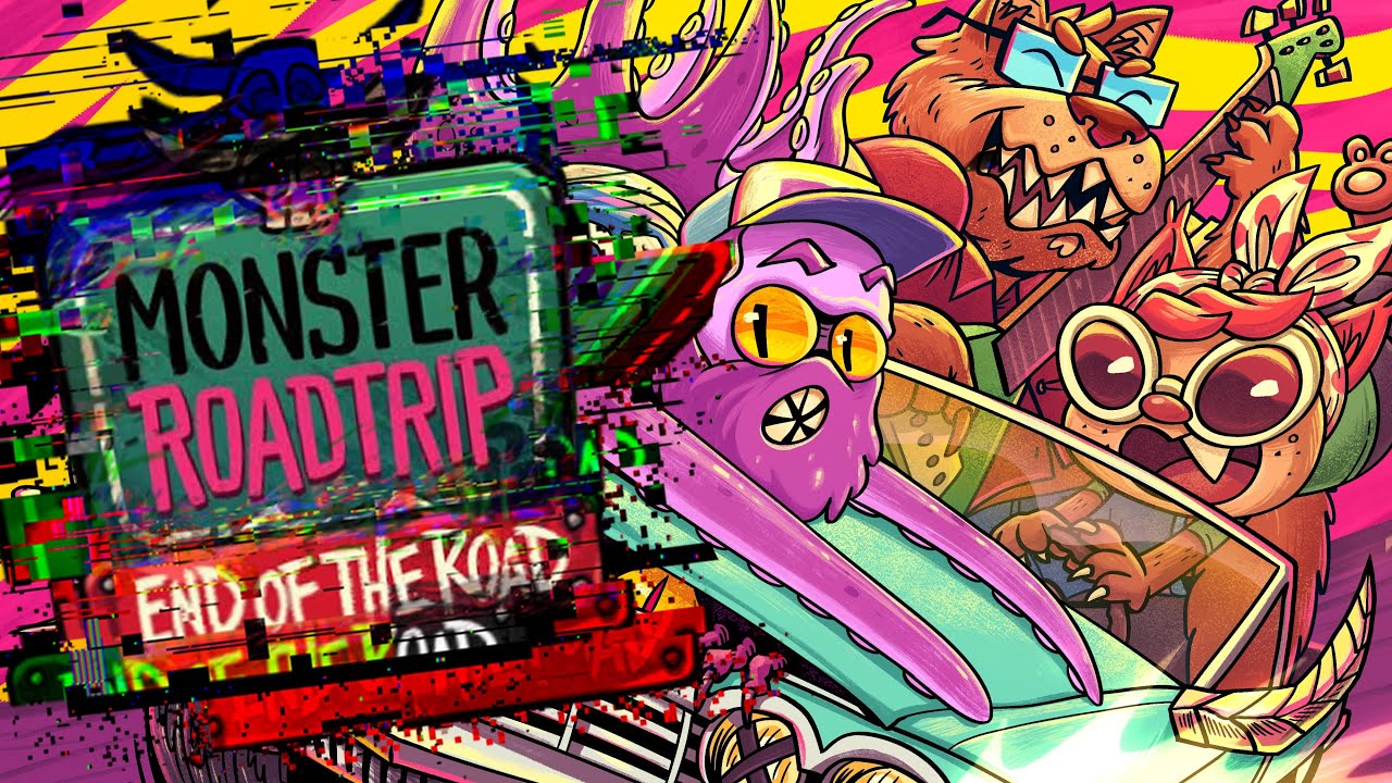 The SPOOKY End of the Road! Monster Roadtrip w/ Dodger and Octo | Monster Prom 3