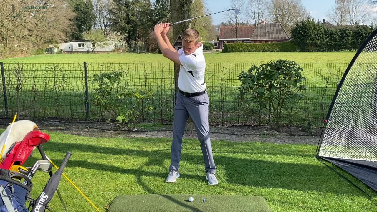 Golftraining - 2 Übungen für den richtigen Eintreffwinkel bei Schlägen vom Fairway