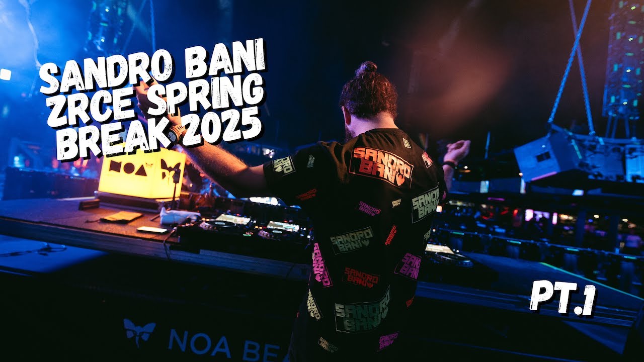 Sandro Bani for Zrce Spring Break 2025 - Full DJ SET @ Noa Beach Club - Part 1