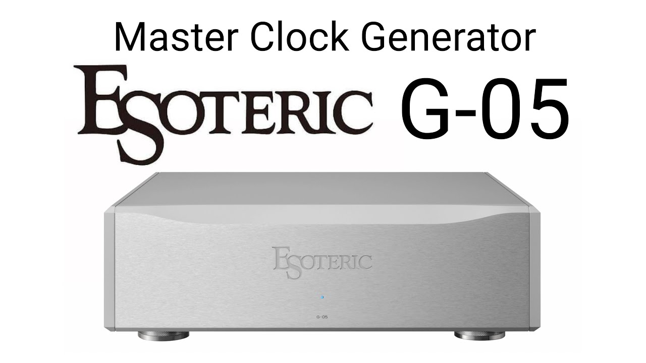 【大注目!高音質!】マスタークロックジェネレーター ESOTERIC G-05 試聴レビュー【山口県のオーディオ/ホームシアターの専門店サウンドテック】