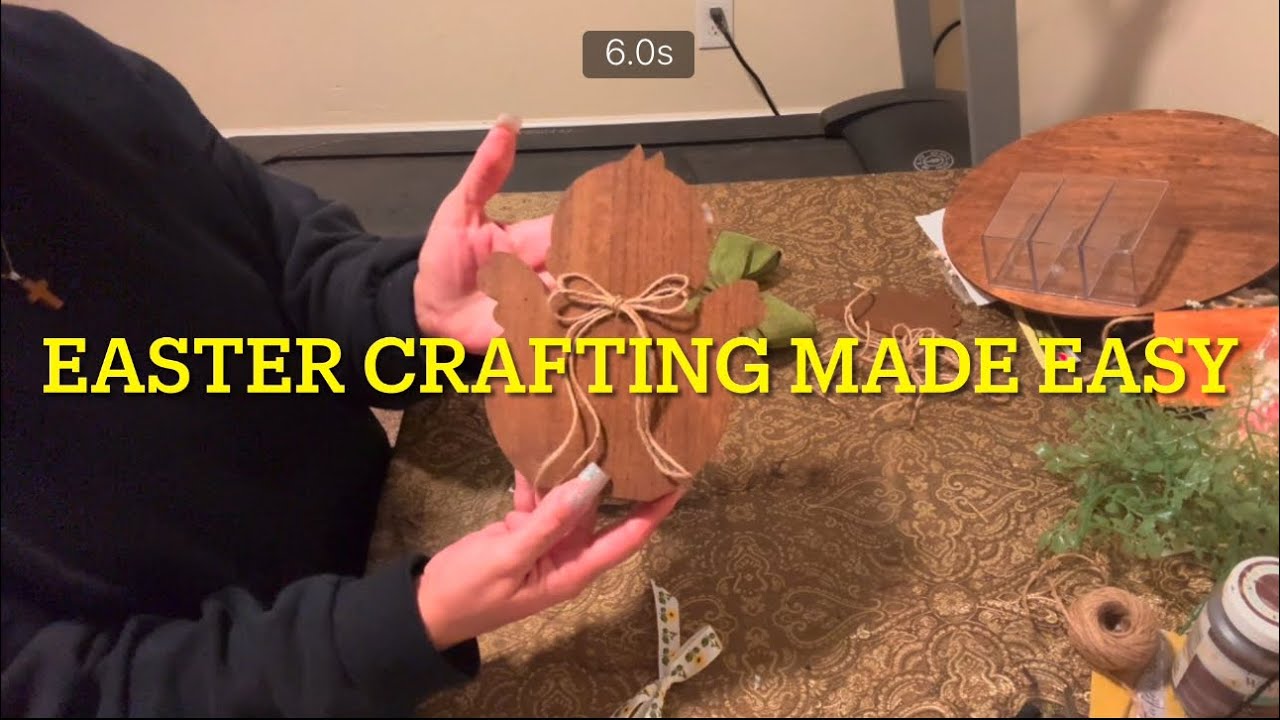 Easter Crafting made Easy from Dollar Tree / Rustic DIYs 