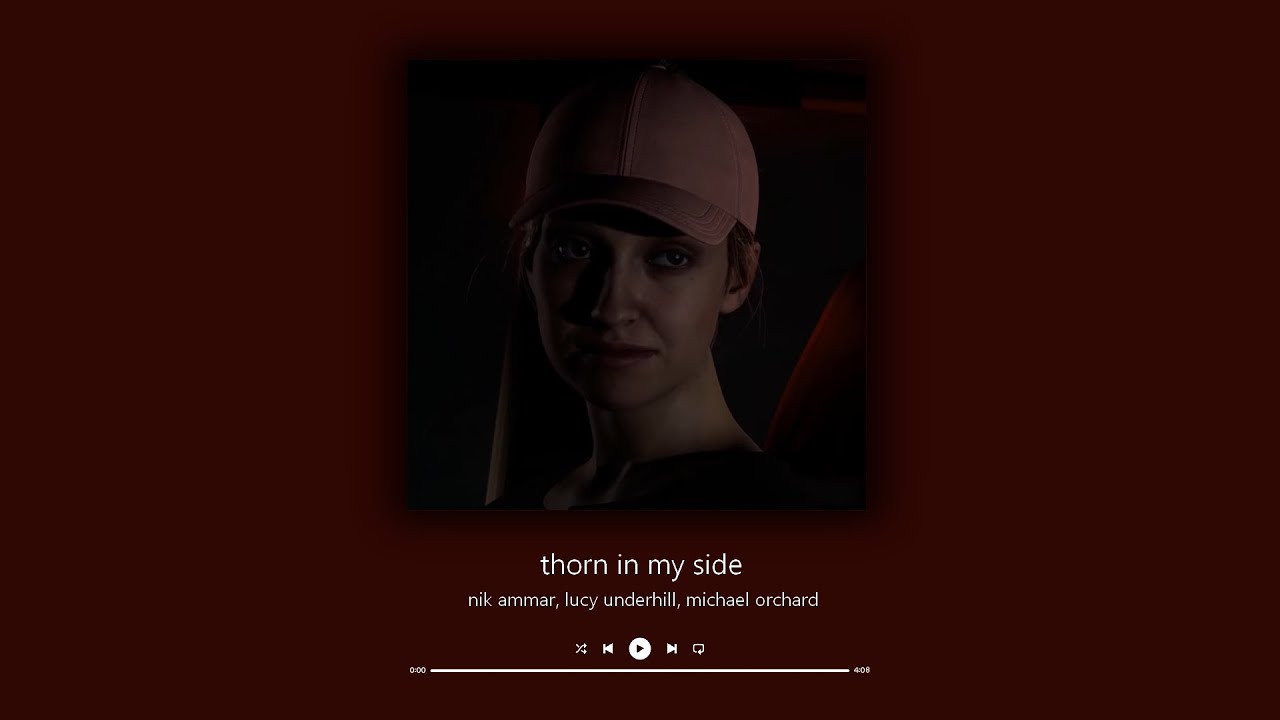 thorn in my side - slowed and reverb