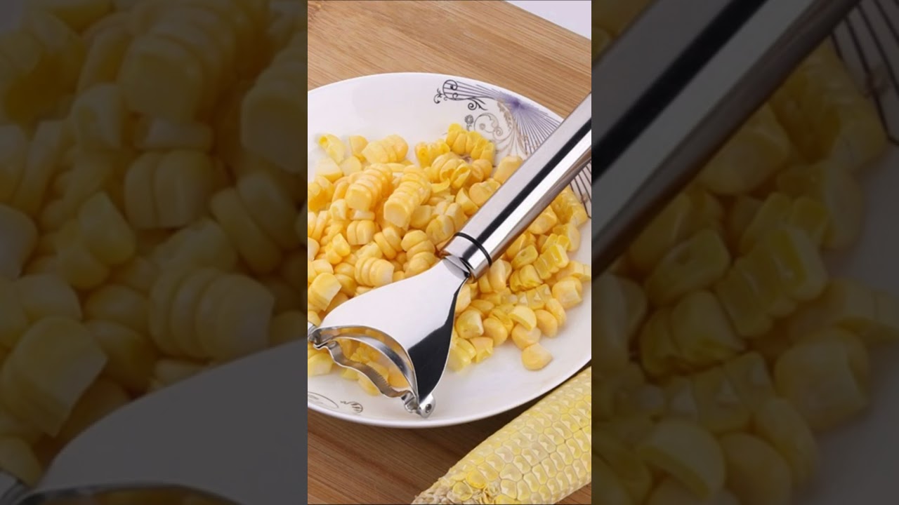 Descascador De Milho De A&ccedil;o Inoxid&aacute;vel #Cozinha Ferramentas Para Frutas E Vegetais #casa #utensilios