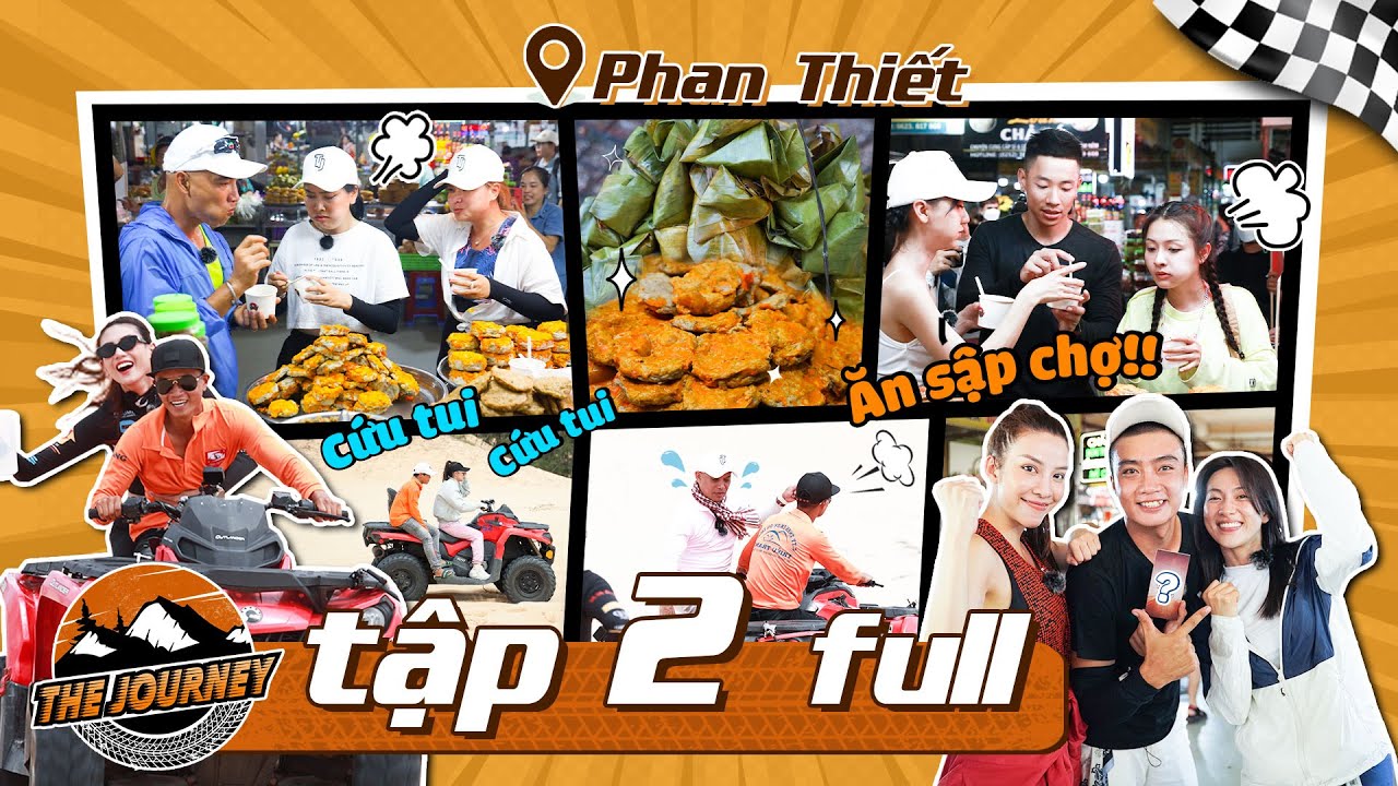 Chuyến Đi Nhớ Đời | Tập 2: Võ Hoàng Yến sợ hãi Phương Anh Đào, Lynk Lee ĂN NÁ THỞ sập chợ Phan Thiết