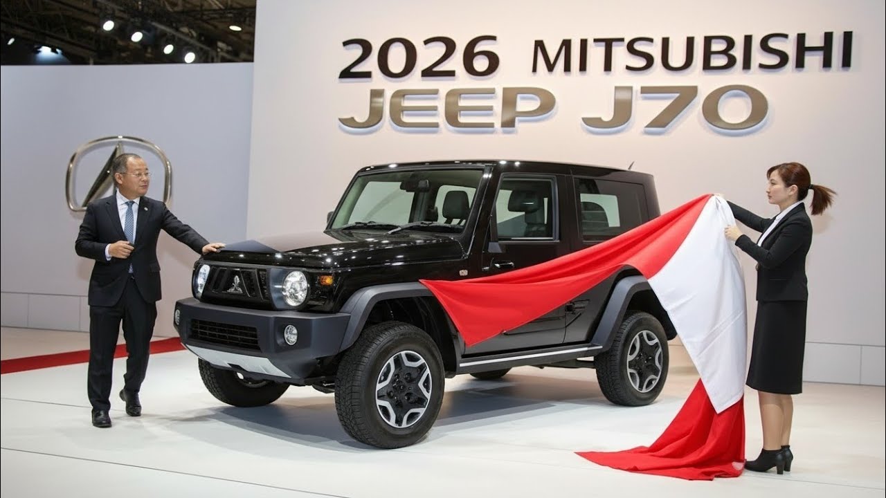 2026 Mitsubishi Jeep J70登場！タフなデザインと最強4WD性能！ 🚙🔥
