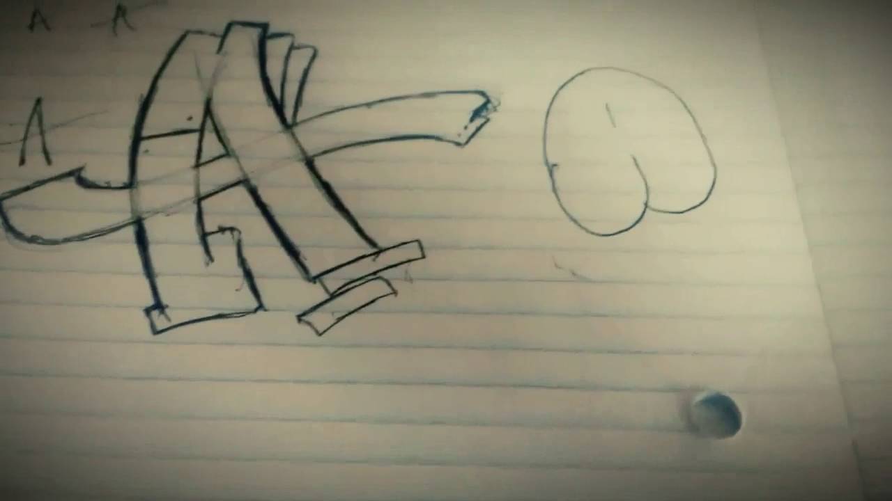 How to graffiti tutorial (bars, letter structure)