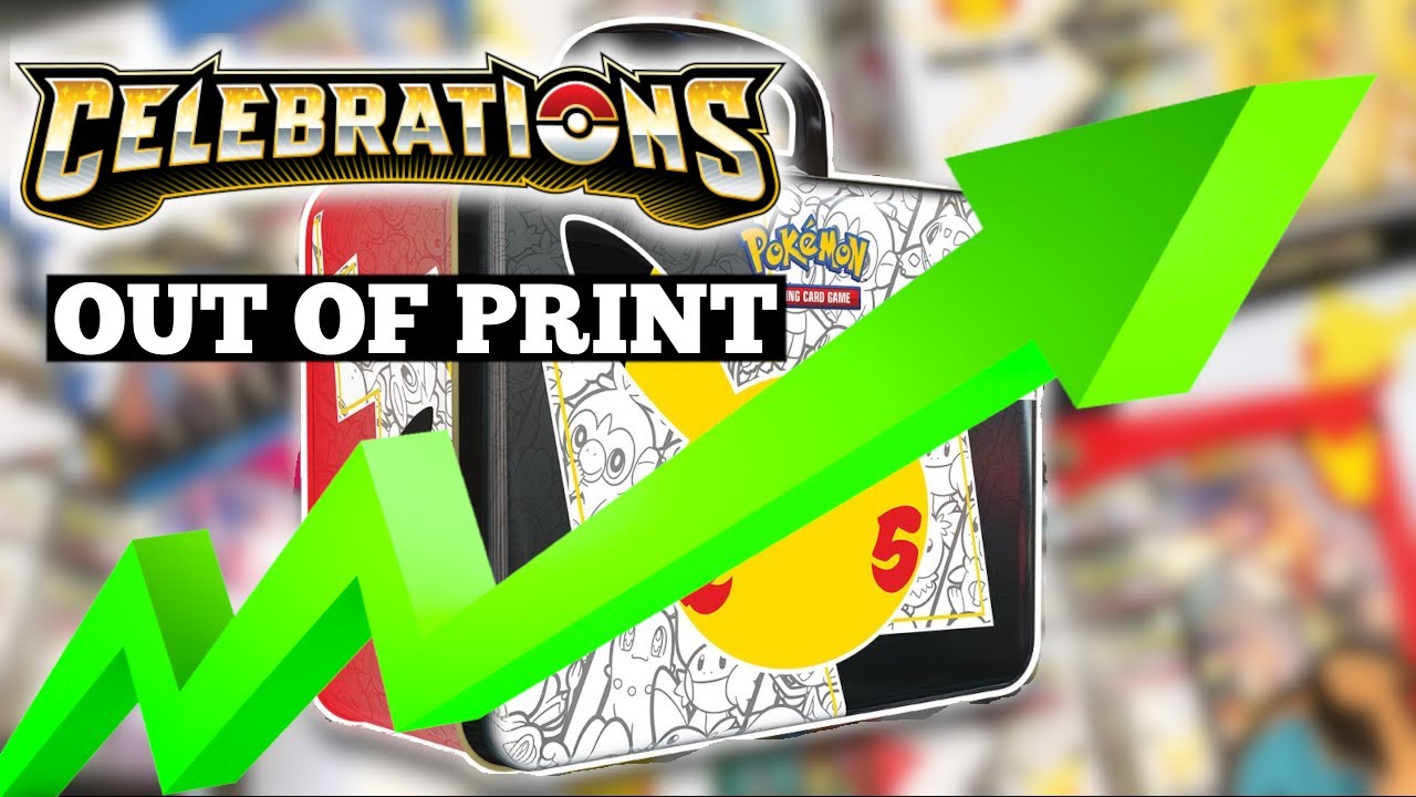 CELEBRATIONS Pok&eacute;mon Set Will NEVER Print again!