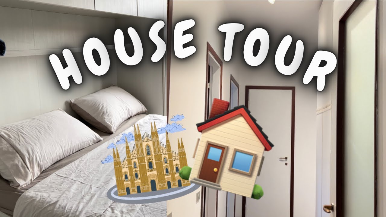 HOUSE TOUR DI UNA STUDENTESSA A MILANO! #housetour