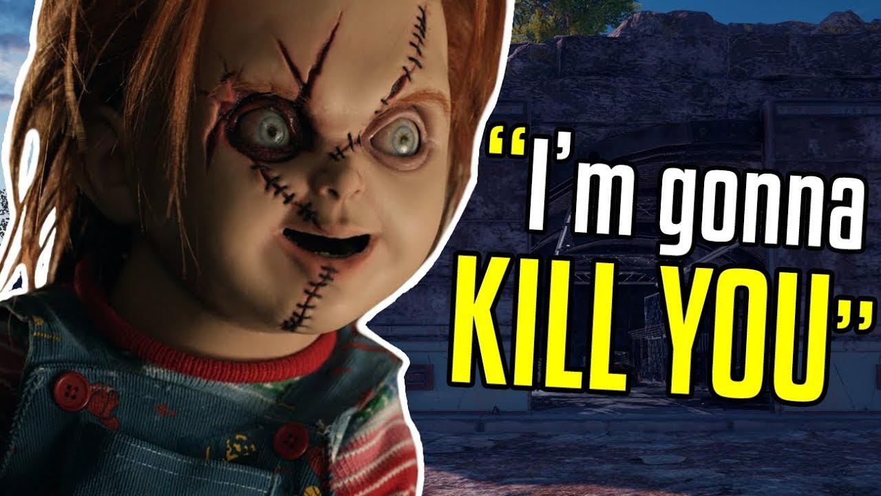 Funny Voice Chat - Chucky Joins my Team - PUBG