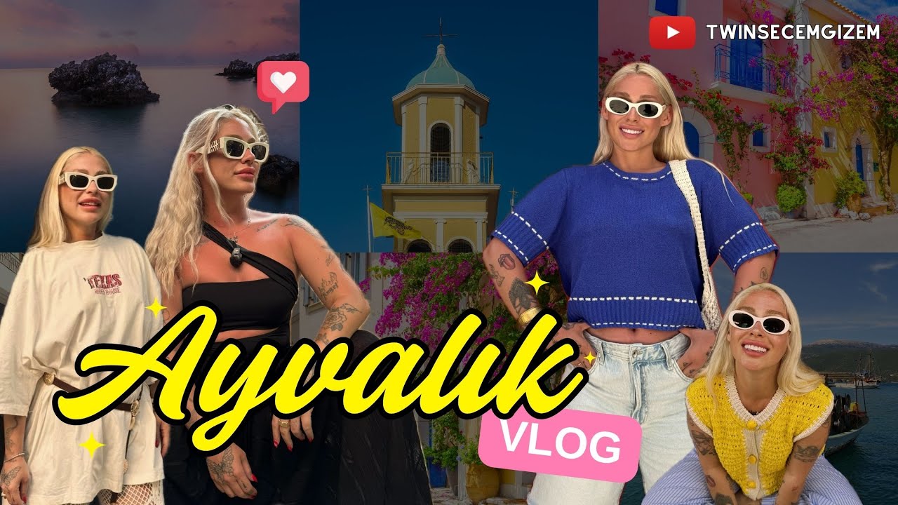 CUNDA 🏝️: Sadece Gördüğün Değil, Hissettiğin Bir Yer I Ayvalık Gezilecek Yerler I YAZ VLOG