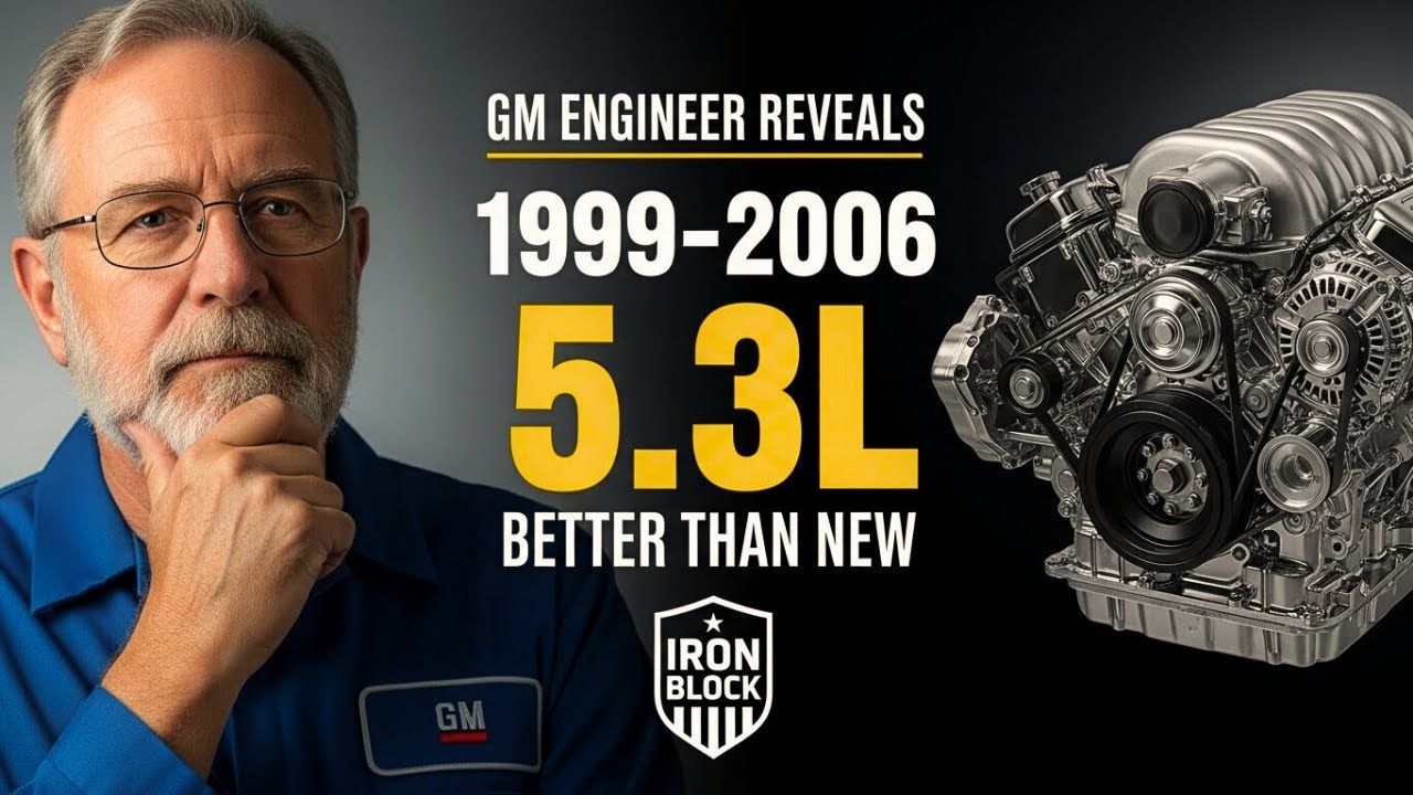 Инженер GM раскрывает: почему 5,3-литровый двигатель Vortec 1999-2006 годов выпуска НАДЕЖНЕЕ новы...