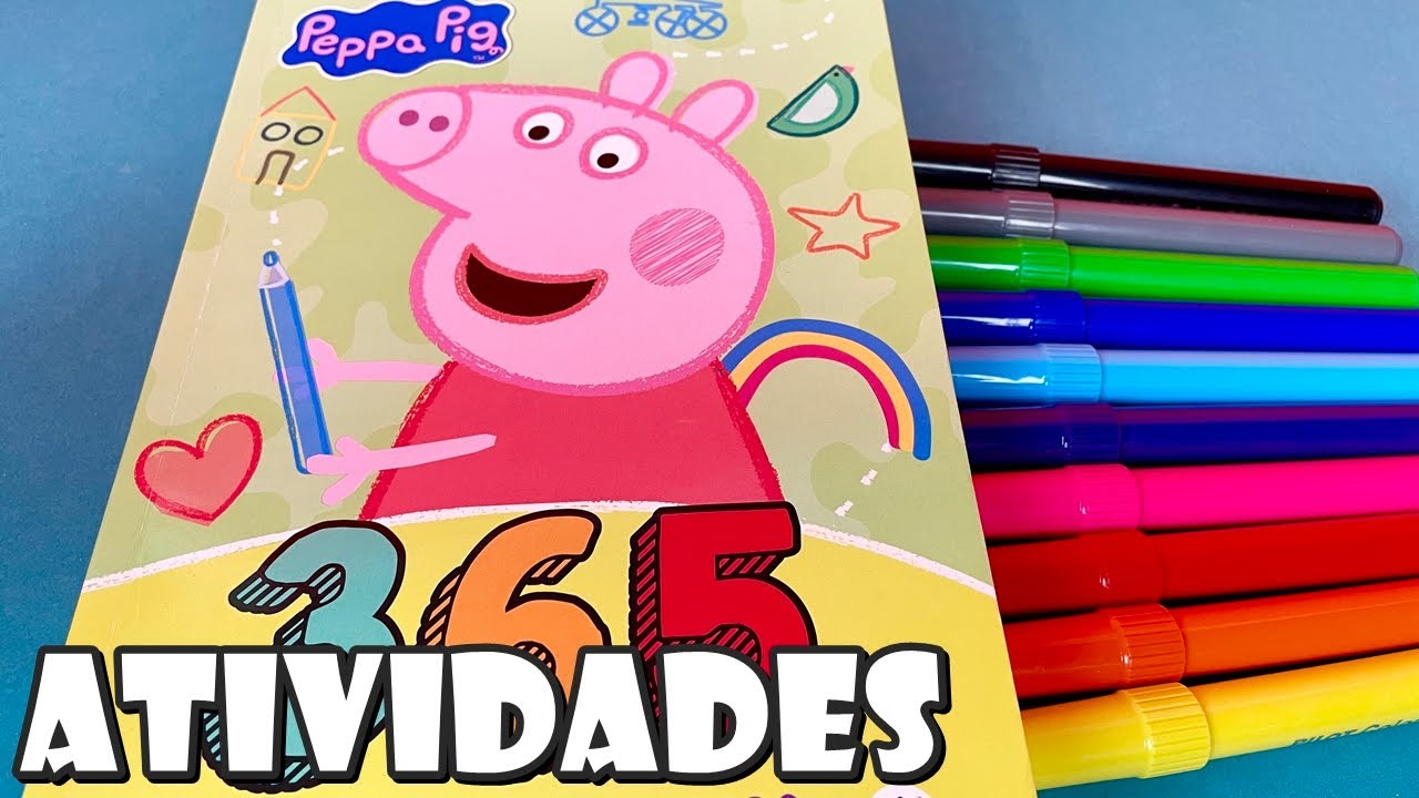 LIVRO DE ATIVIDADES Divertidas Peppa Pig