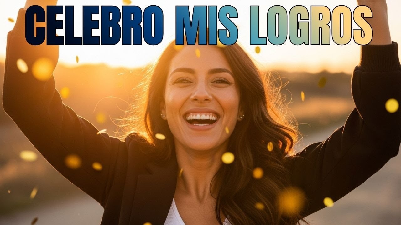 CELEBRO MIS LOGROS CON GRATITUD 🌟 Música Motivacional Alegre | Canción de Reconocimiento