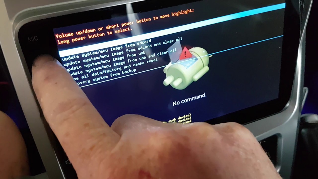 Problem with Joying tablet. E:failed to mount