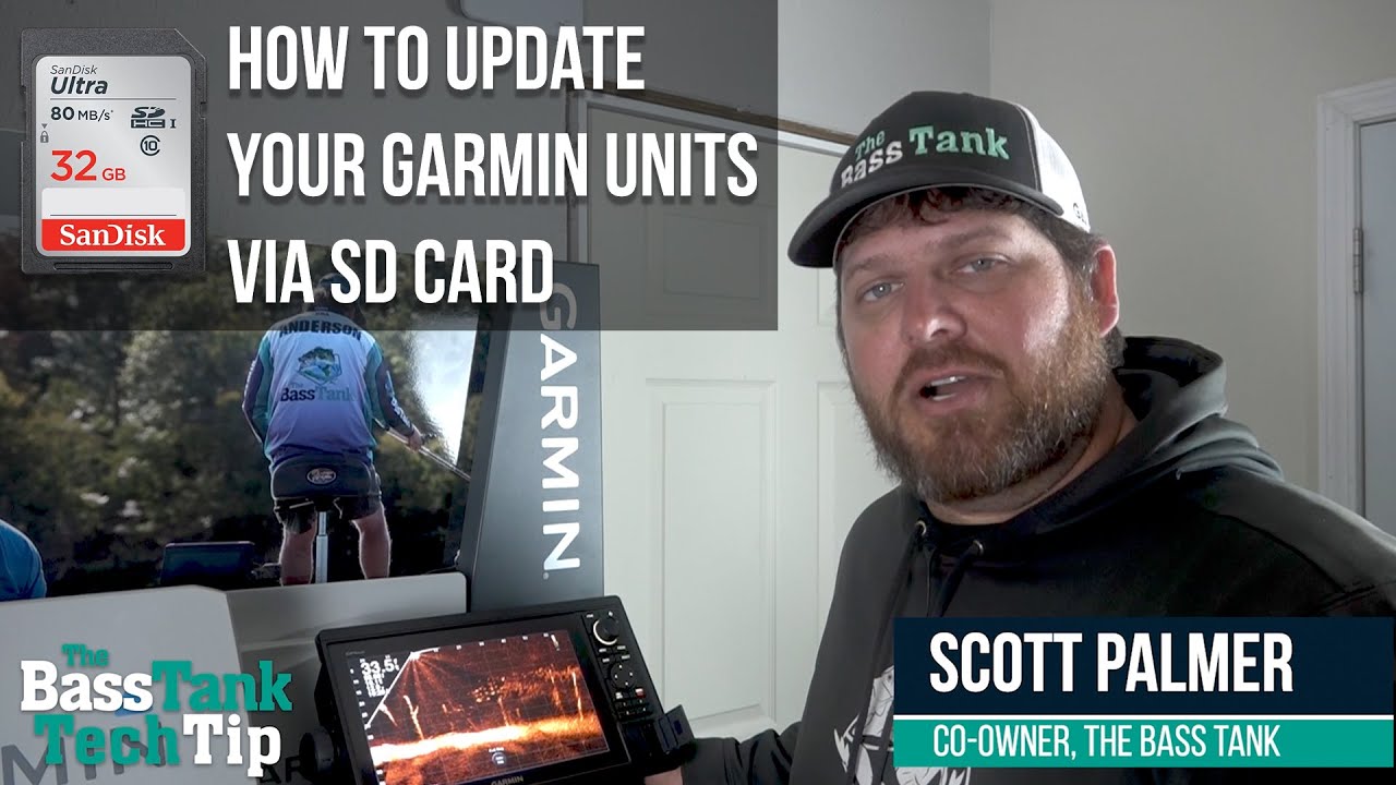 Как обновить устройства Garmin через SD-карту — Технический совет от Bass Tank