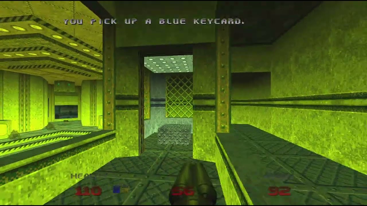 DOOM 64 (2020) Gameplay - Level 6: Alpha Quadrant