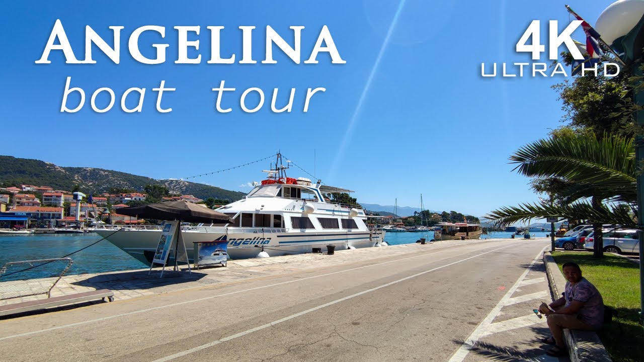Angelina boat tour (Chorvatsko) |4K