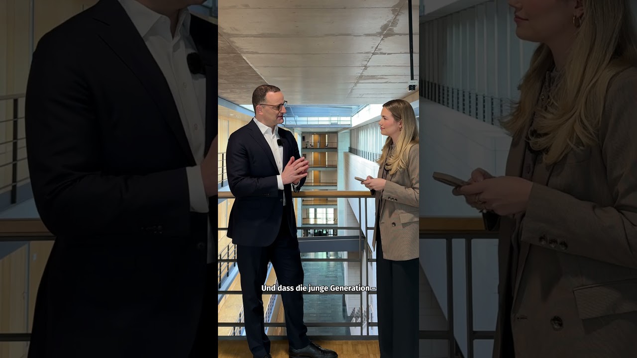 Jens Spahn im Interview: Sind junge Menschen faul?