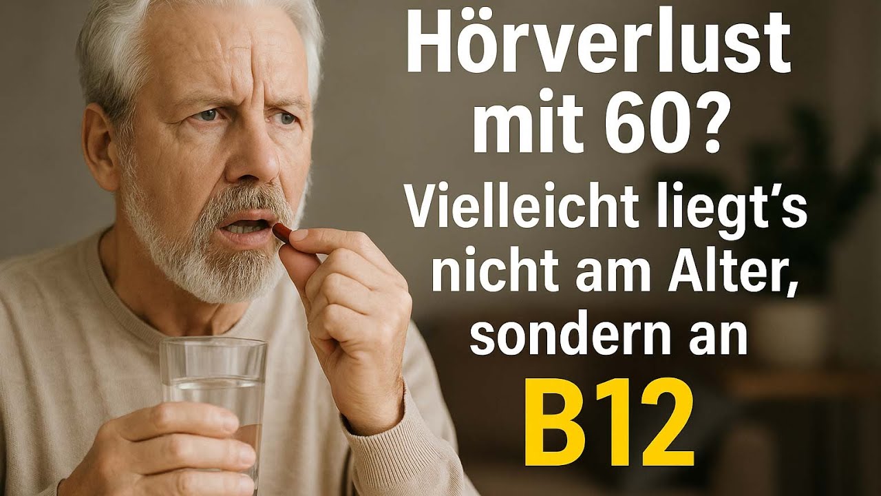 H&ouml;rverlust mit 60? Vielleicht liegt&rsquo;s nicht am Alter, sondern an B12