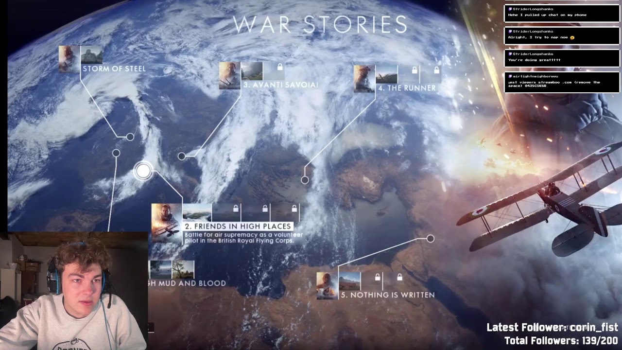 BATTLEFIELD 1 FIRST PLAYTHROUGH!!!