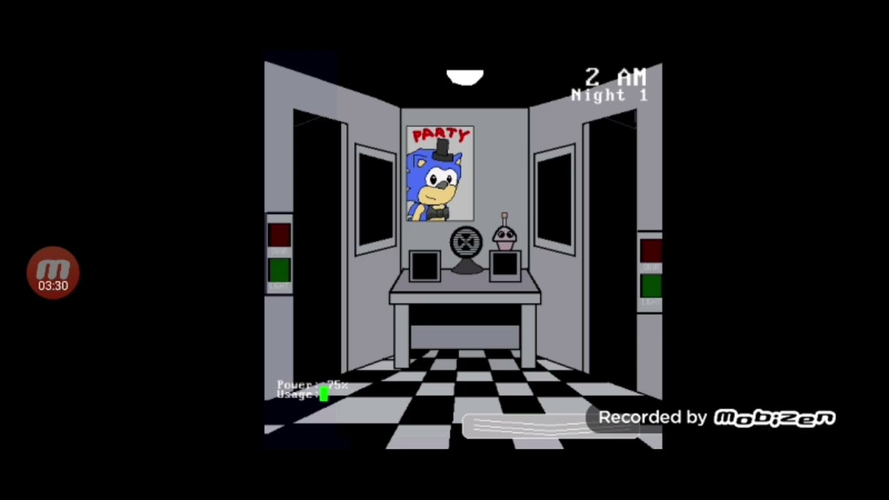 MJKTooN35 Plays: Five Nights at Sonics Mobile! 