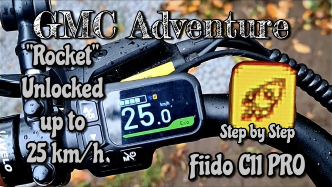 Fiido C11 Pro Speed Unlock: Complete 25km/h Service Guide #fiidoc11pro #ebike #EBikeUnlock 