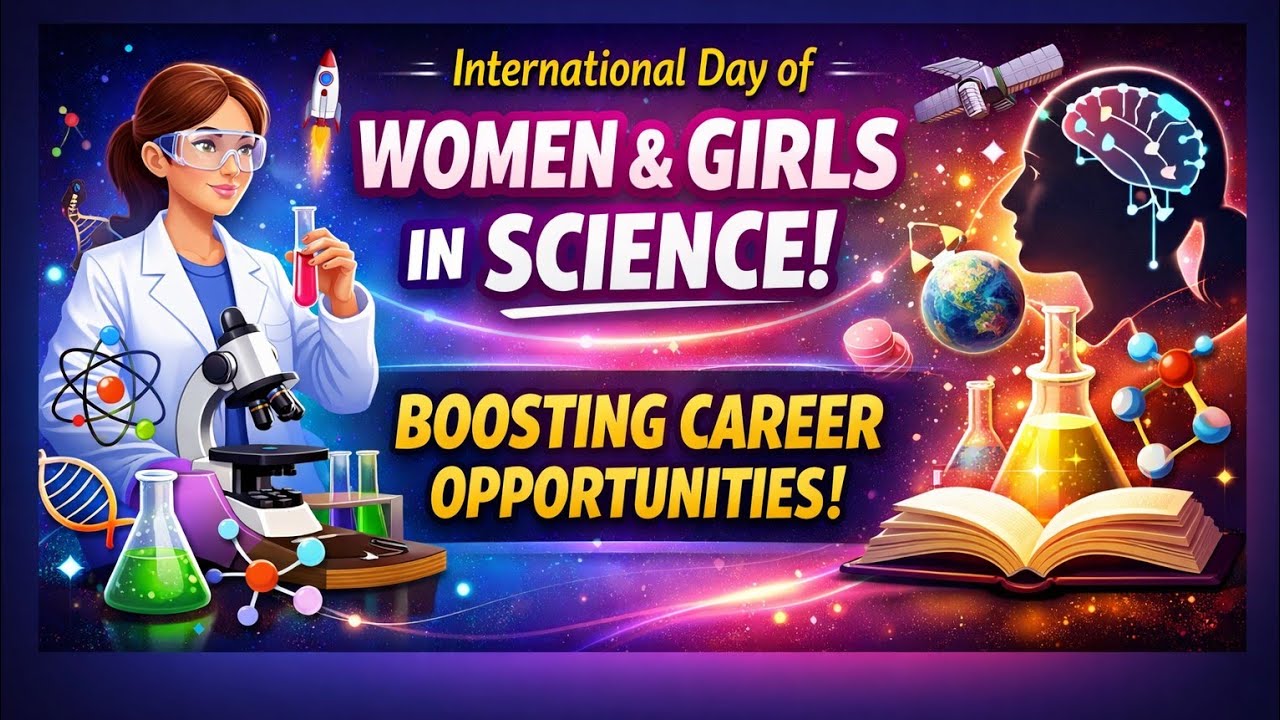 Big career opportunity for women and girls in science