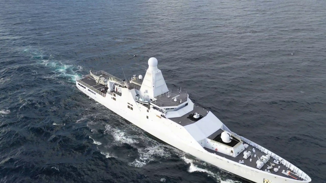 4K Drone Footage of Dutch Navy Warship taken by a Mavic 2 Pro Drone Footage Curaçao