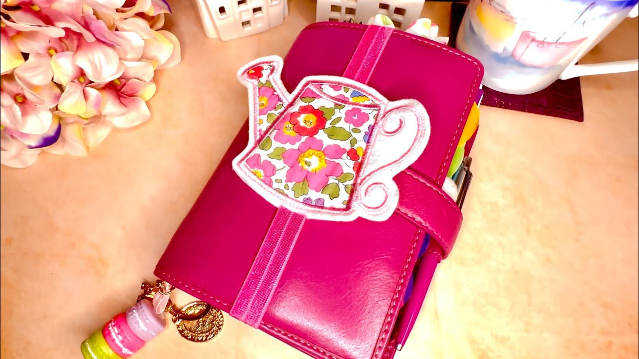 👑💖👑My 2023 Financial Planner | Filofax Malden Personal Size | Fuschia 👑💖👑
