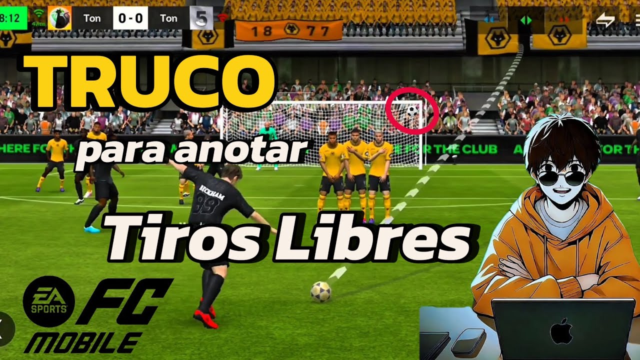 TRUCO para anotar siempre de TIRO LIBRE en FC Mobile 🎮