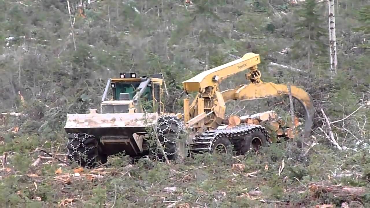 Skidder Tigercat 635D with ECO Soft 26