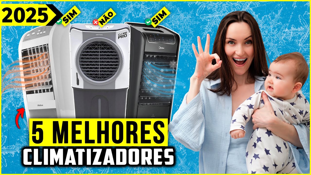 Os 5 Melhores Climatizador de Ar / Climatizadores Em 2025!