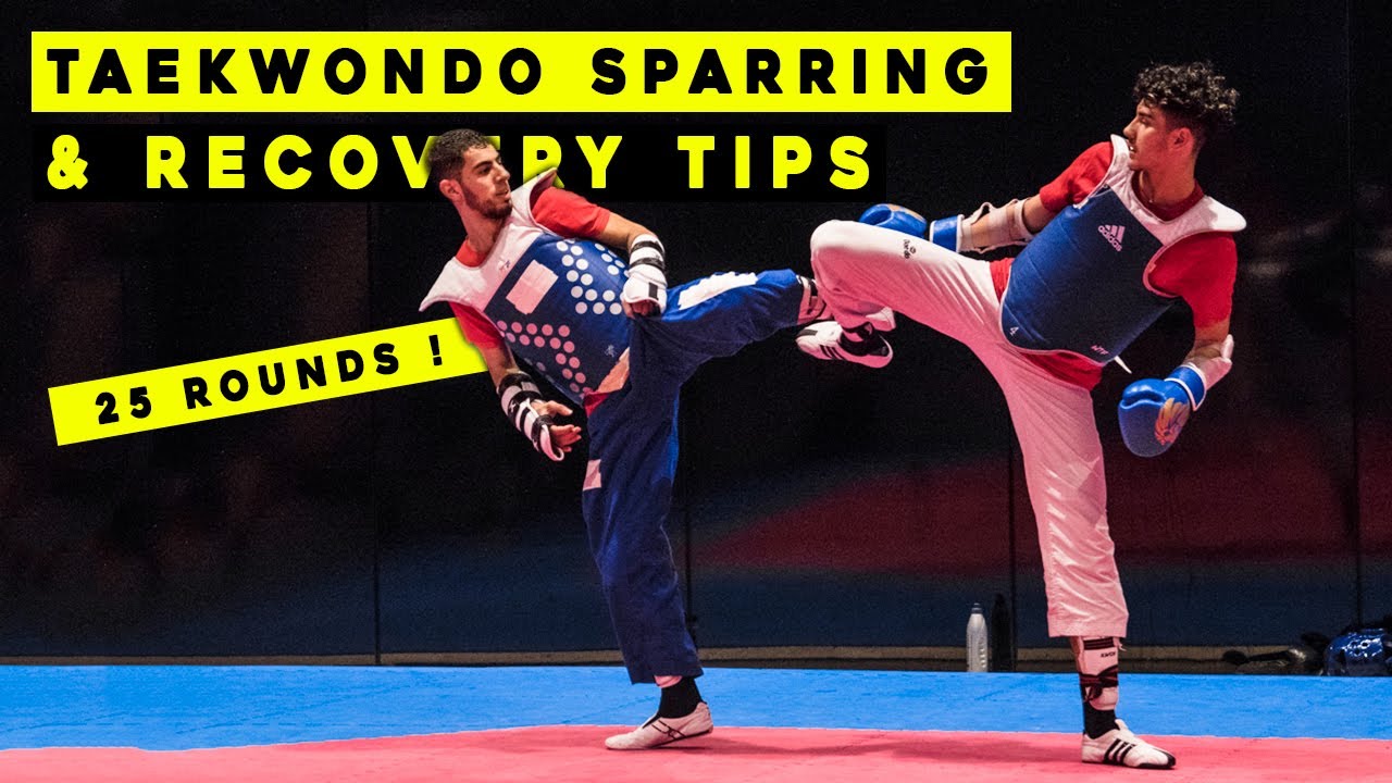 How To Fight & Recover Like A Pro Taekwondo Athlete ? (Vlog)