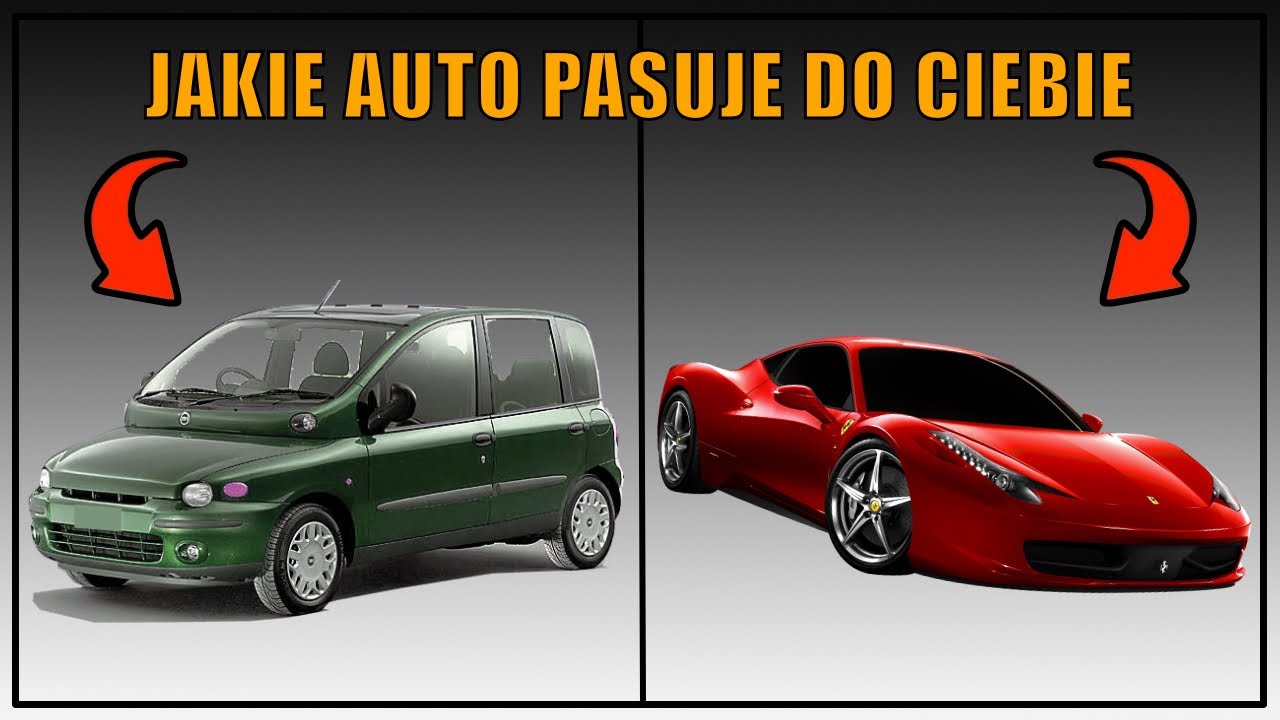 TEST OSOBOWOŚCI | SPRAWDŹ jakie AUTO do Ciebie pasuje