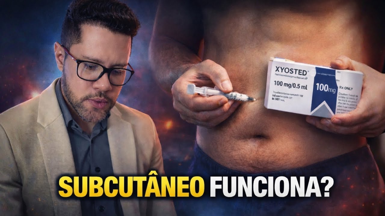 ENANTATO SUBCUTÂNEO É MELHOR? - #DRJORGERESPONDE