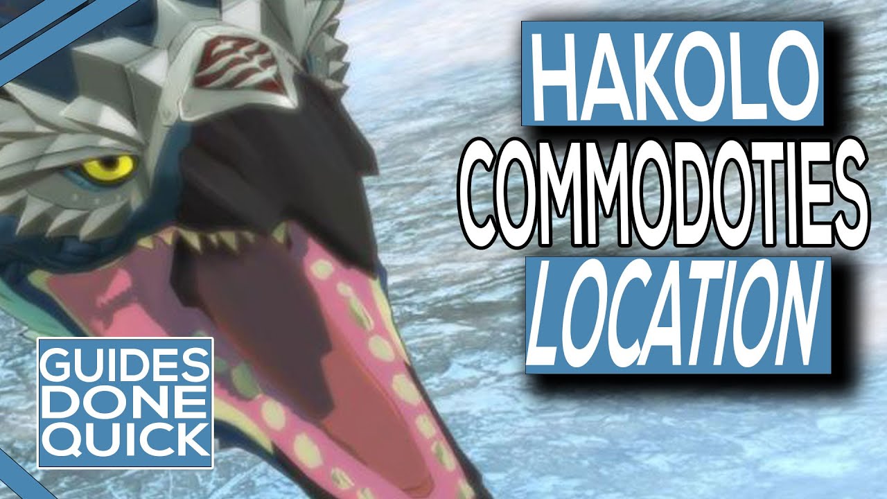 Where To Find Hakolo Commodities In Monster Hunter Stories 2