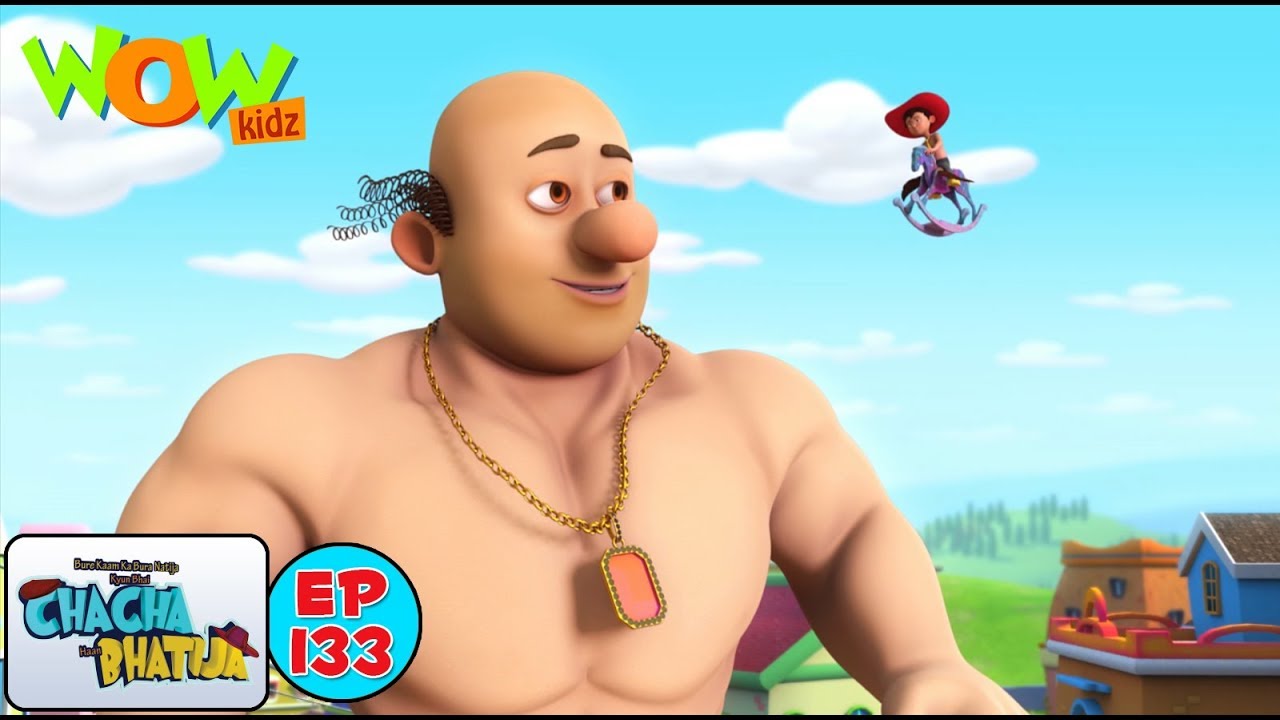 Insaan Bana pahad - Chacha Bhatija - 3D Animation Cartoon for Kids - As seen on Hungama