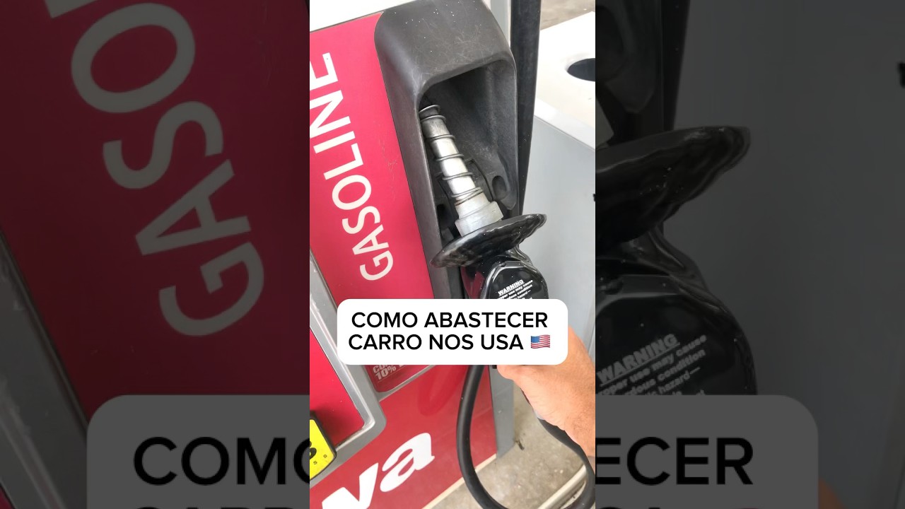 Como Abastecer carro nos USA 🇺🇸 | #brasil #usa #abastecer #abastecerusa