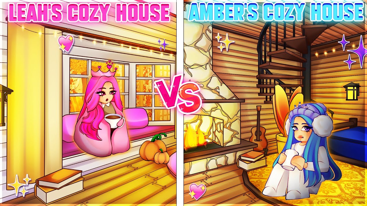 COZY FALL BUILD BATTLE CHALLENGE IN BLOXBURG! Roblox