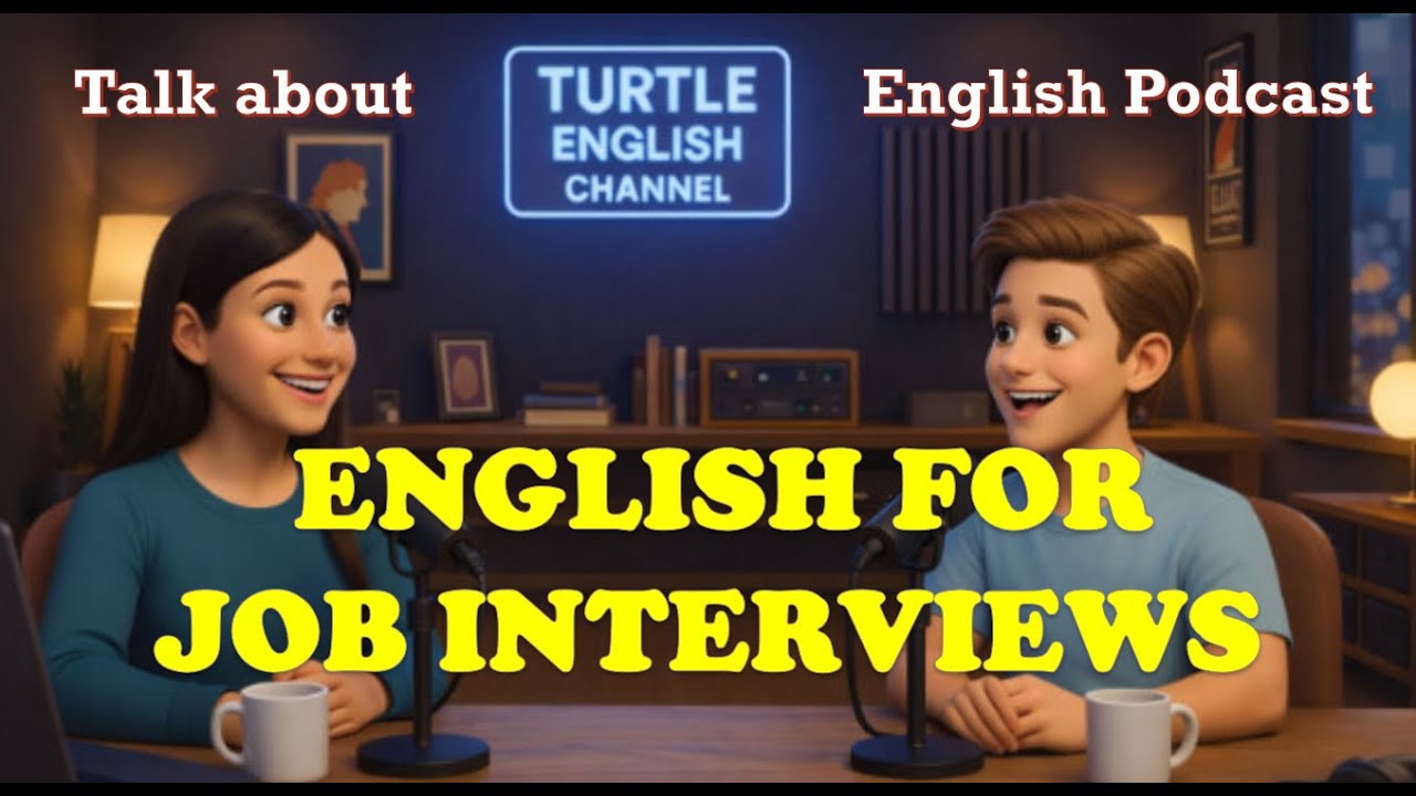 English for Job Interviews | Simple Interview Questions & Answers (A2–B1)
