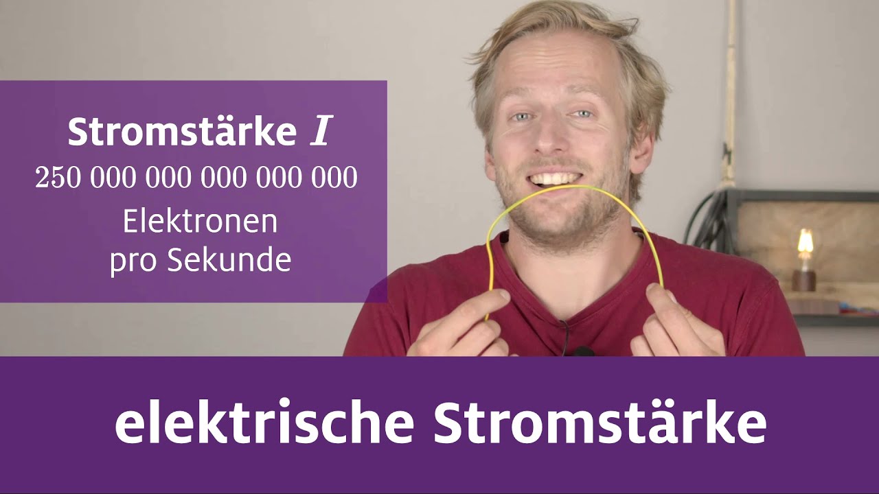 Die elektrische Stromstärke