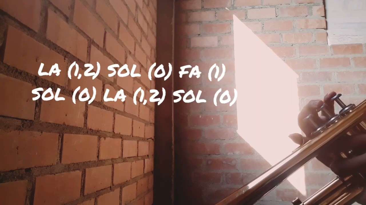 Tutorial trompeta: Los Muros Caerán (MSM)